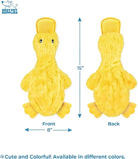 Best Pet Supplies Interactive Squeaky Dog Chew Toy, Ideal Dog Toys for Chewers,