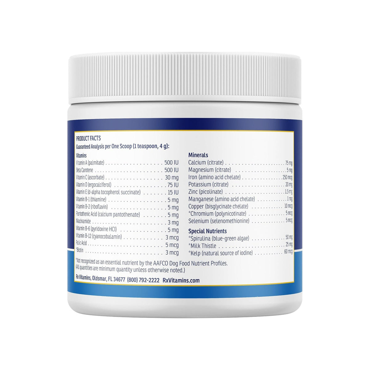 Rx Vitamins Essentials for Dogs, 8 oz
