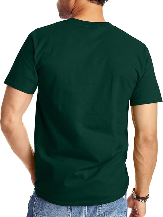 Hanes Men's Beefy-t T-Shirt, Heavyweight Cotton Tee, 1 Or 2 Pack, Big & Tall