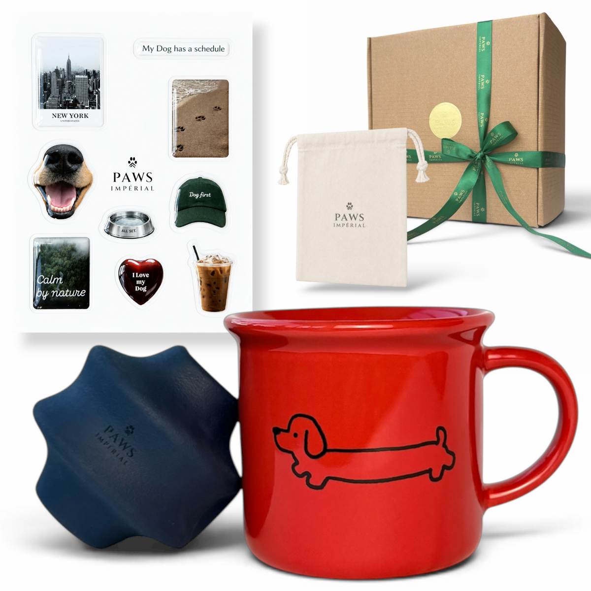 Fourth of July Box by Paws Impérial — what is inside the gift box