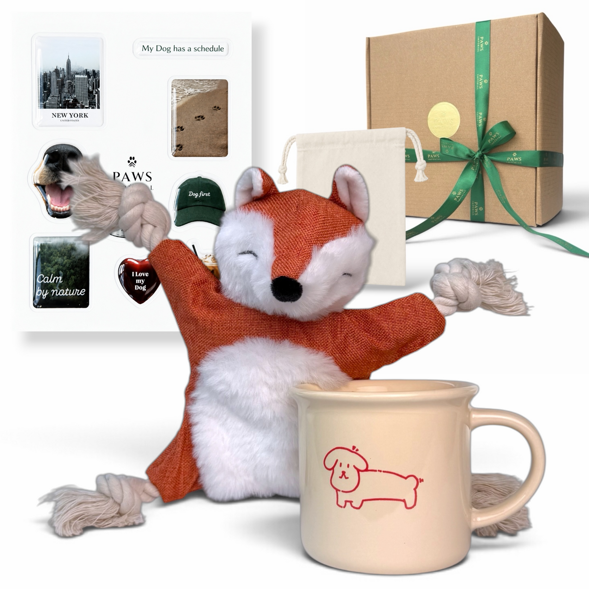 Fox Encounter Box by Paws Impérial — what is inside the gift box