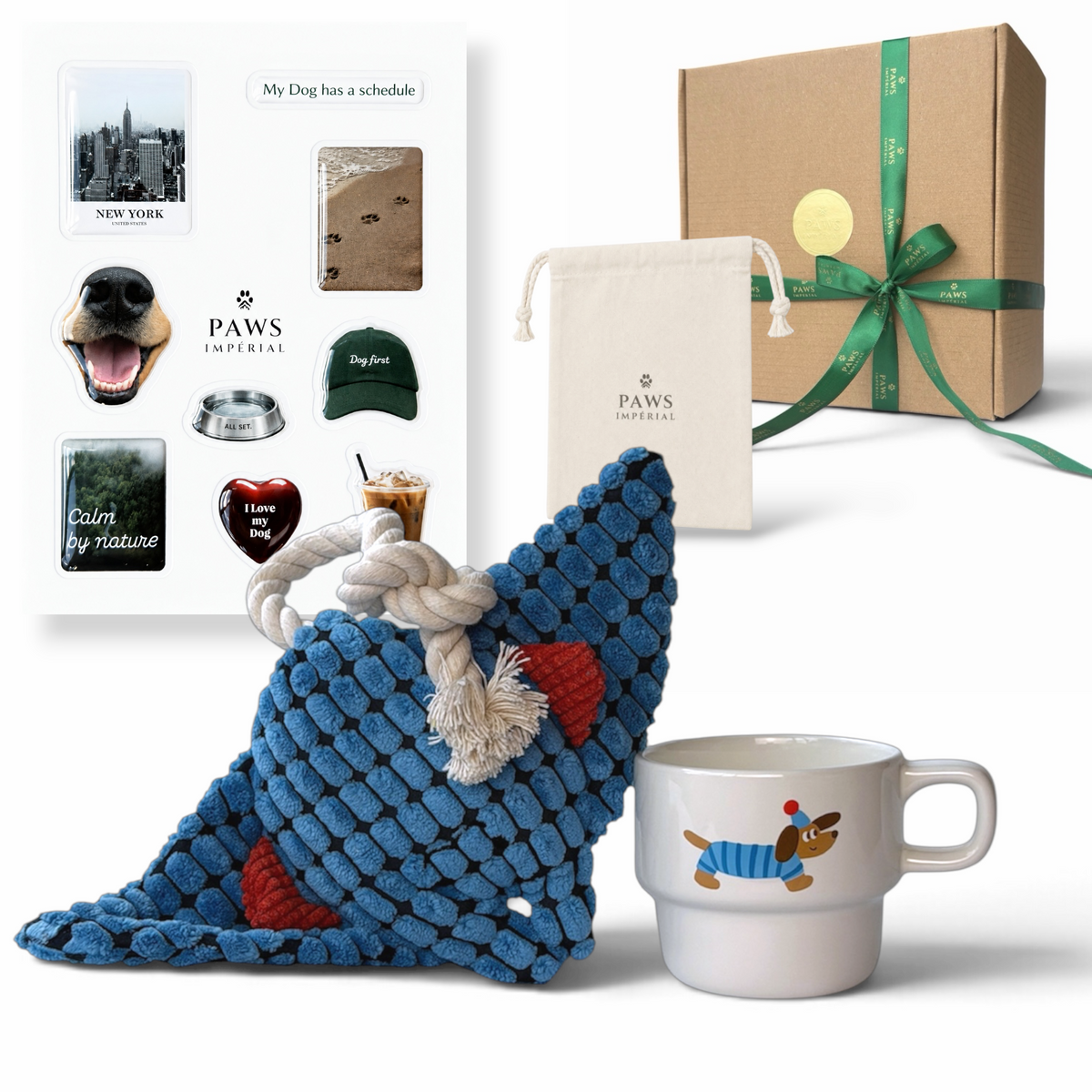 Ocean Coffee Box by Paws Impérial — what is inside the gift box