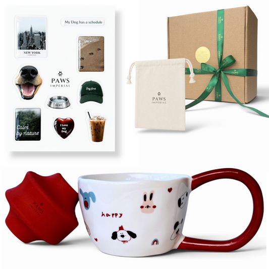 Red Cutie Box by Paws Impérial — what is inside the gift box