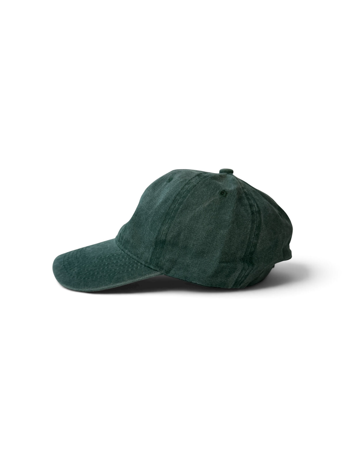 adventure Washed Cotton Cap — Green and Orange — photo 6