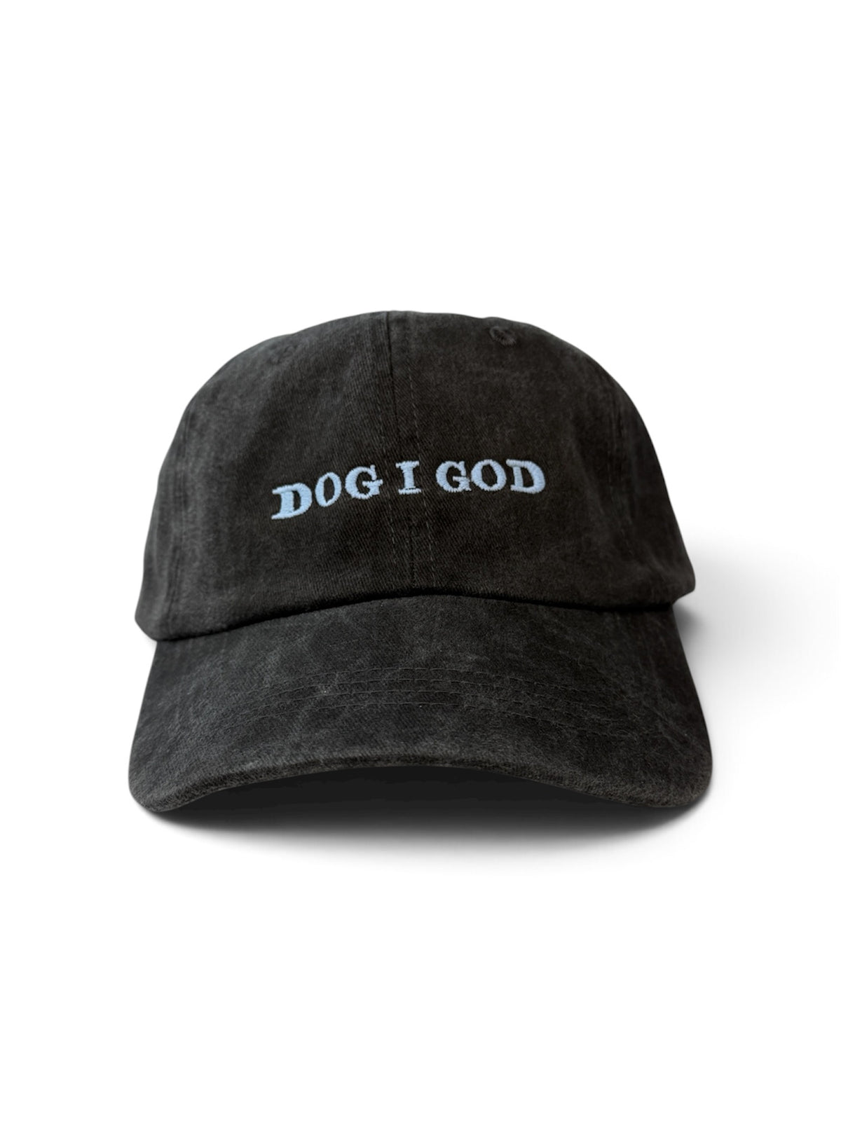 DOGGOD Washed Cotton Cap — Black and Blue — photo 3