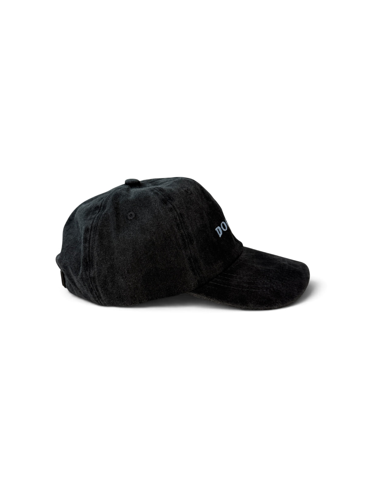 DOGGOD Washed Cotton Cap — Black and Blue — photo 4