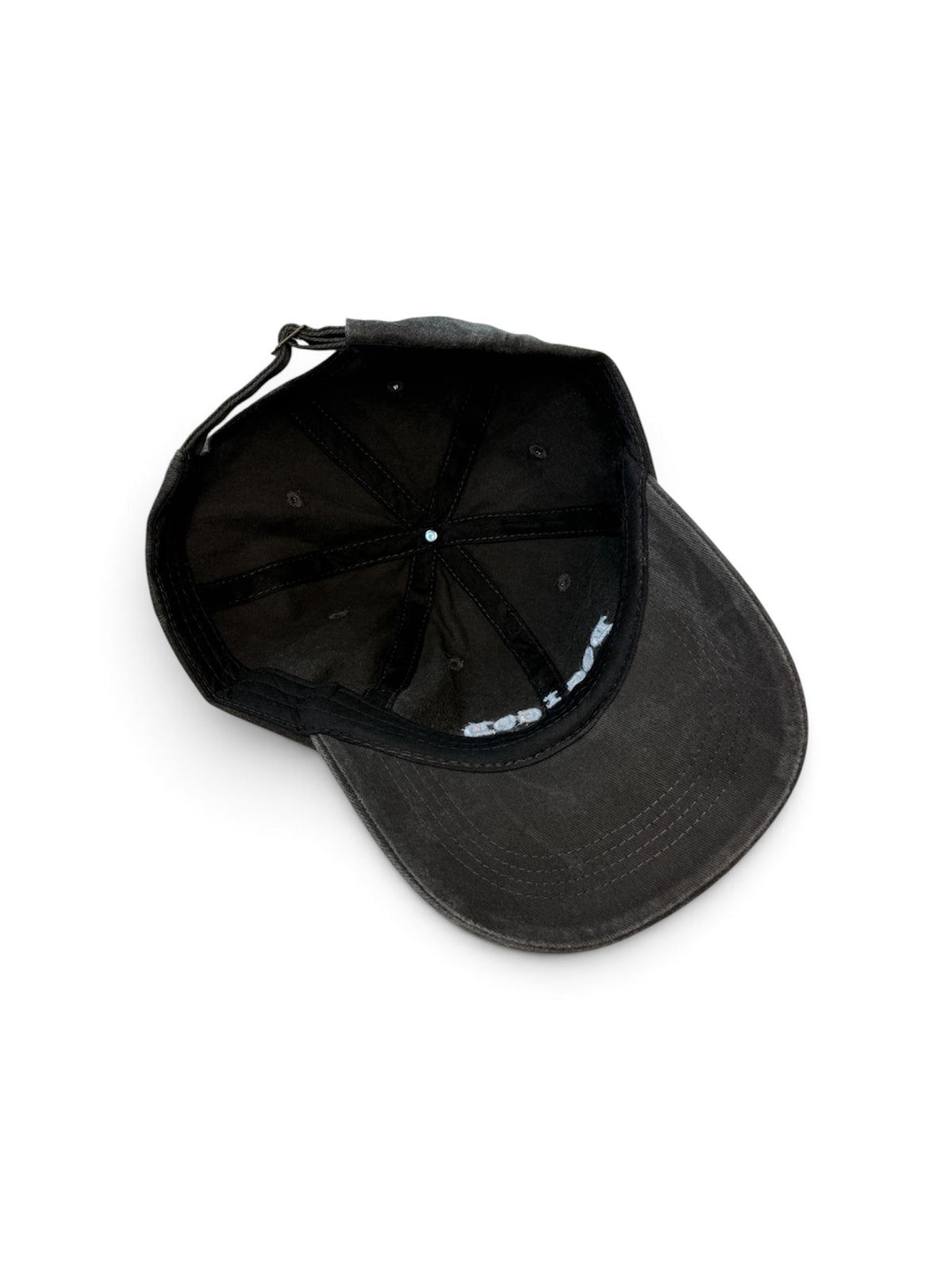 DOGGOD Washed Cotton Cap — Black and Blue — photo 6