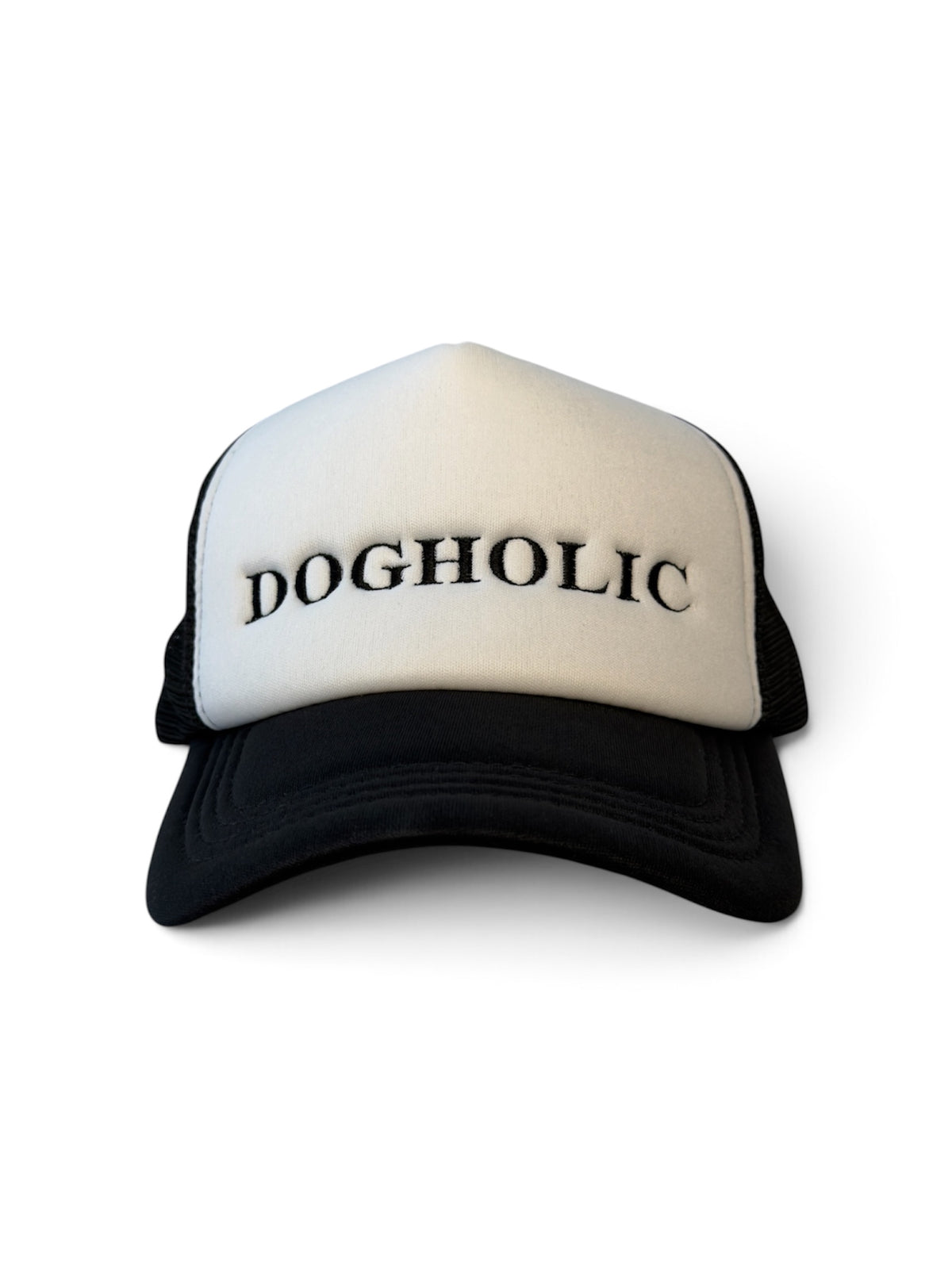 Dogholic Trucker Cap — Black Pink and Black — photo 3