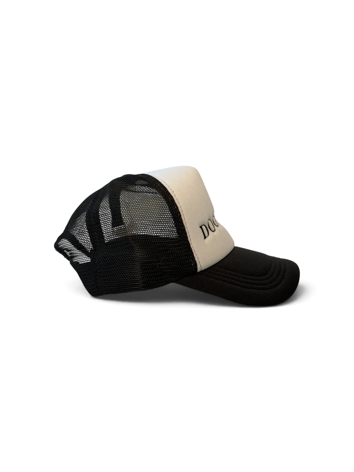Dogholic Trucker Cap — Black Pink and Black — photo 4