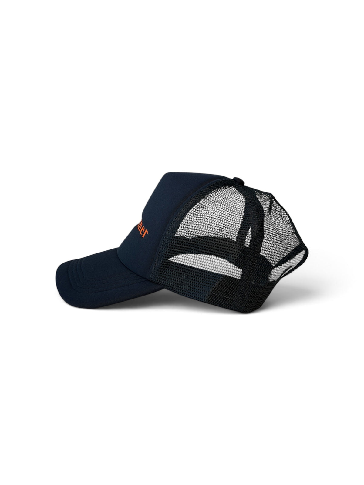 Dogmother Trucker Cap — Blue and Orange — photo 3