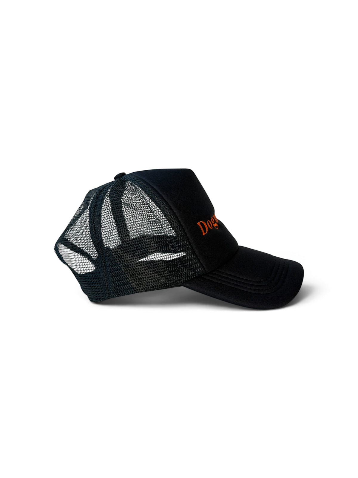 Dogmother Trucker Cap — Blue and Orange — photo 4
