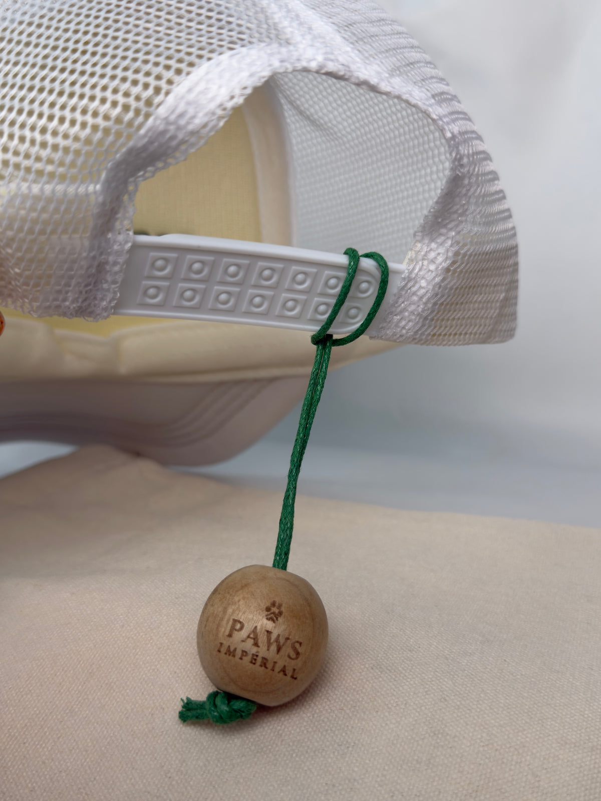 DOGS & MATCHA Trucker Cap — White — photo 2