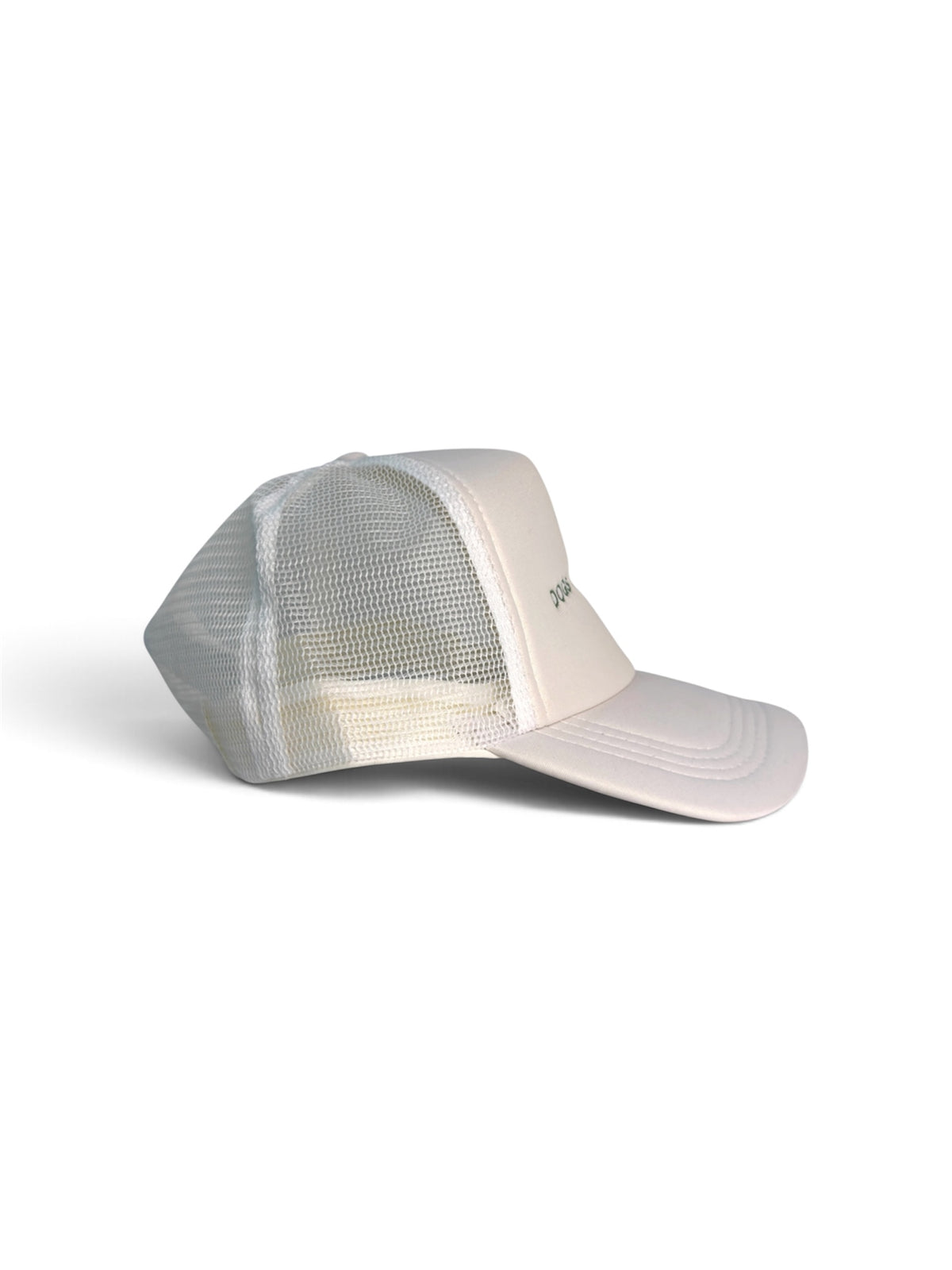 DOGS & MATCHA Trucker Cap — White — photo 4