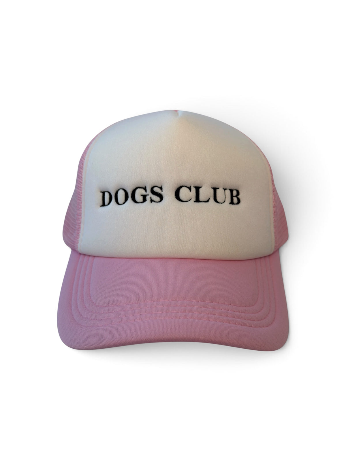 DOGS CLUB Trucker Cap — Pink and Black — photo 3