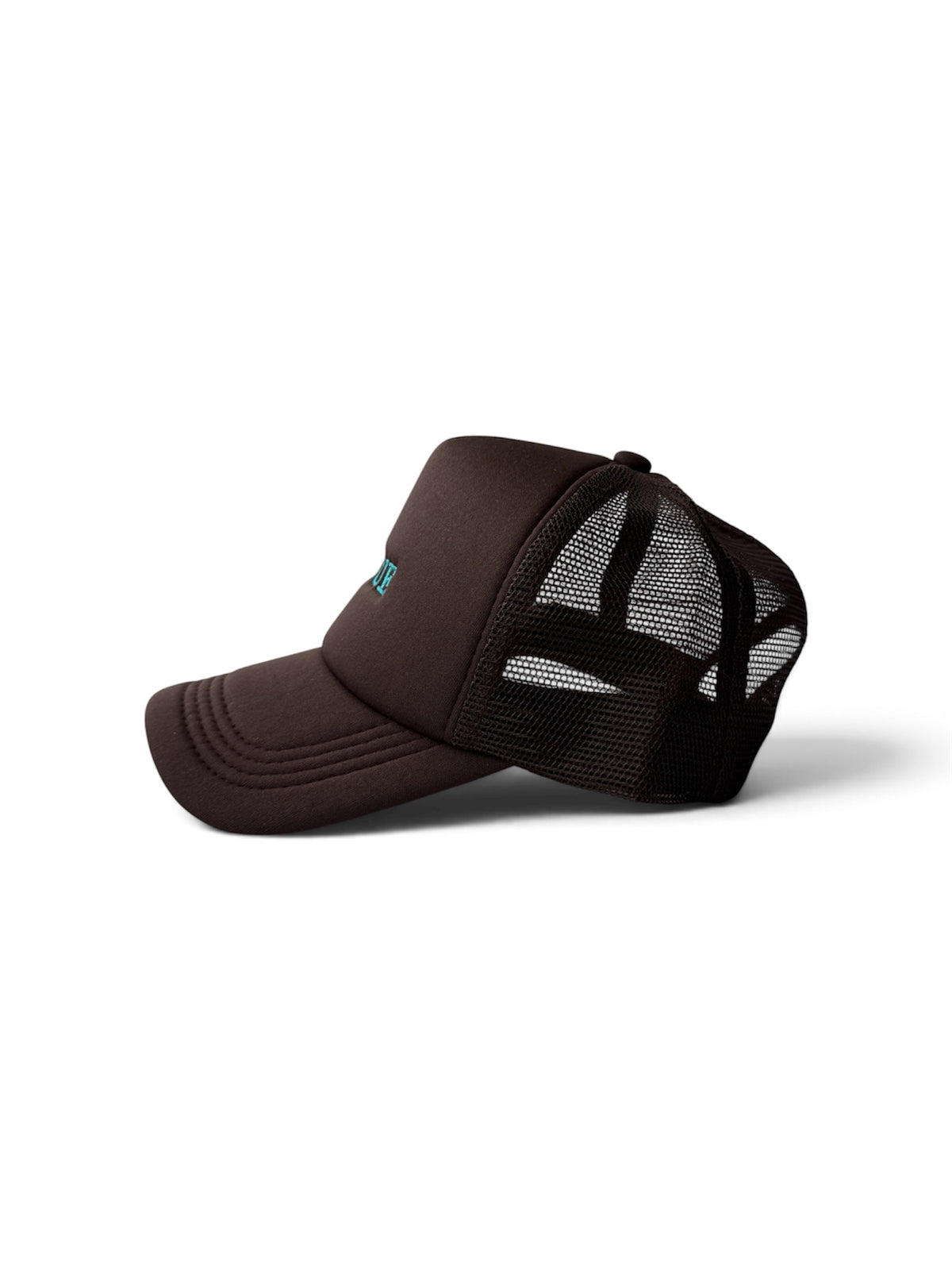DOGUE Trucker Cap — Brown and Teal — photo 4