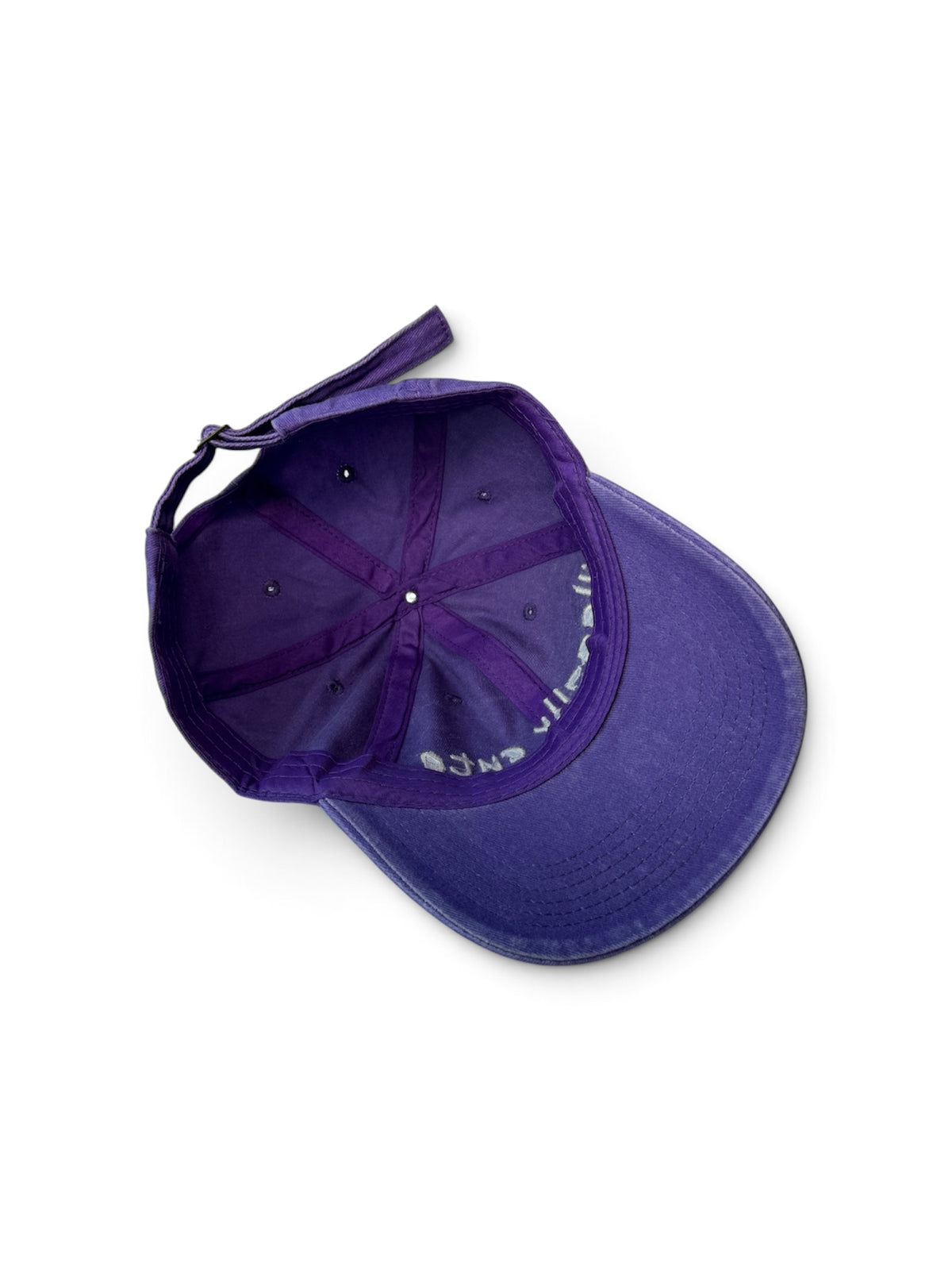 illegally cute Washed Cotton Cap — Purple and Grey — photo 6