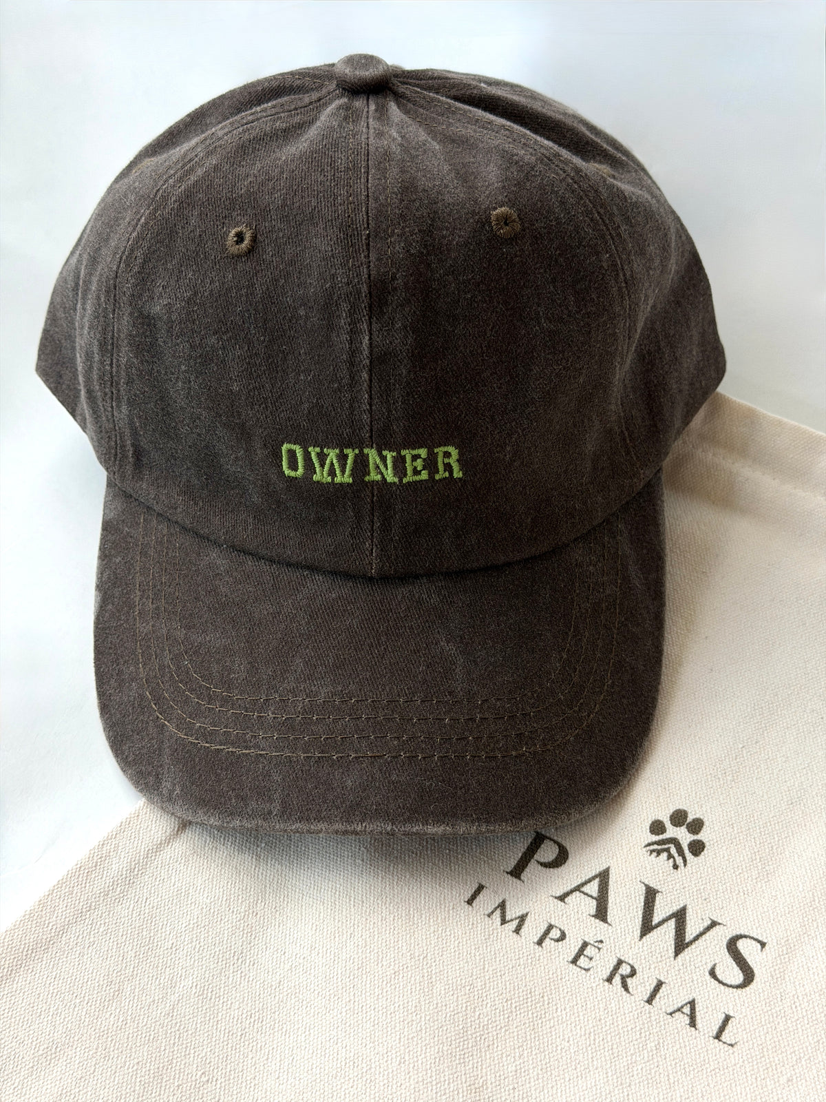 OWNER Washed Cotton Cap — photo 1