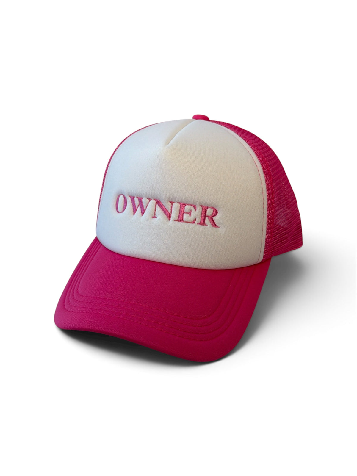 Owner Trucker Cap — Pink — photo 3