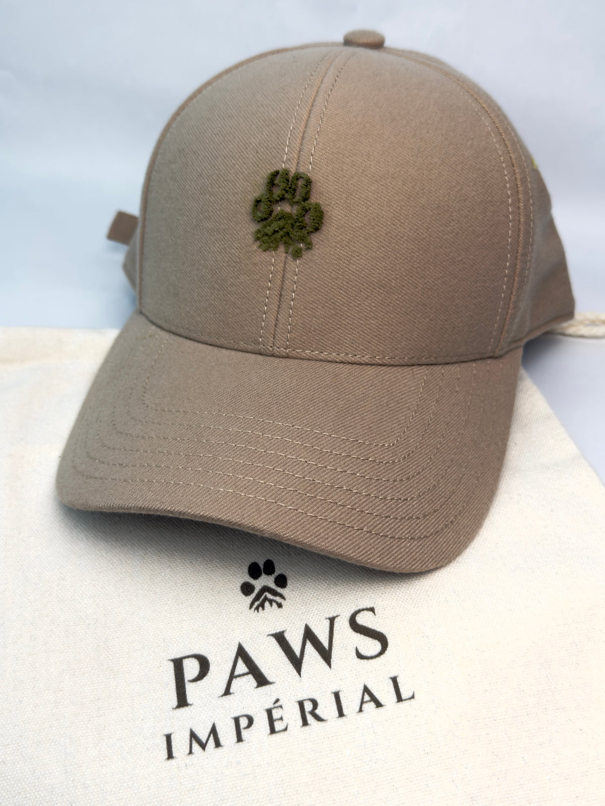 PAW Brushed Cap — Beige — photo 1