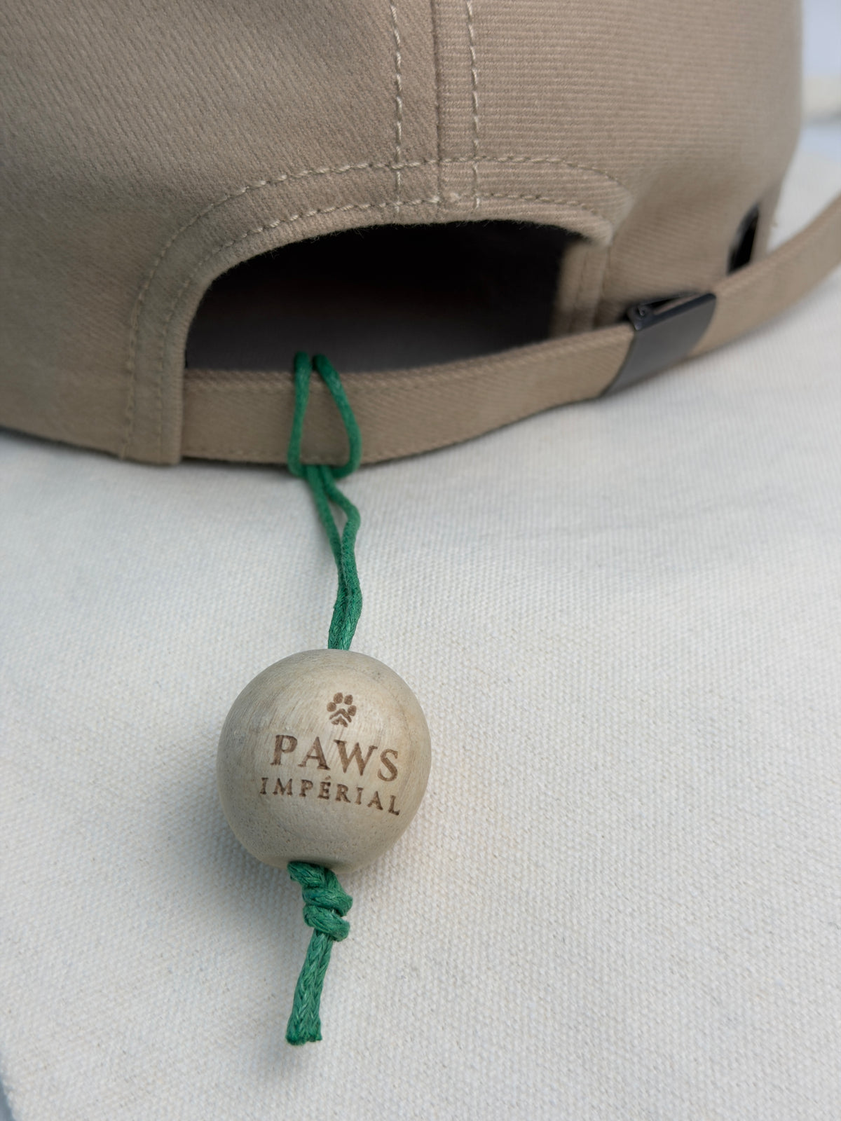PAW Brushed Cap — Beige — photo 2