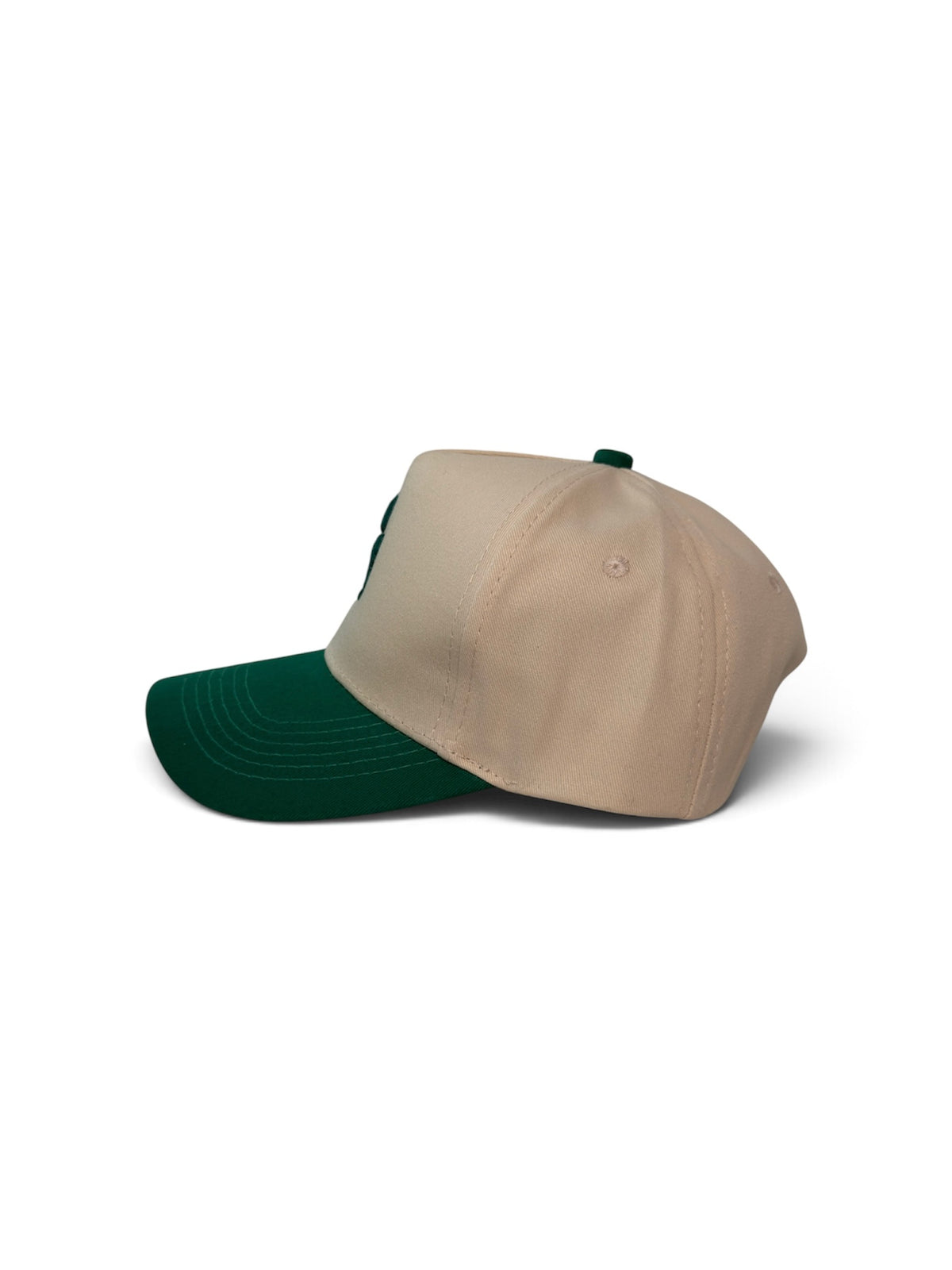 PAW Two-Tone Cotton Cap — Green and Cream — photo 4