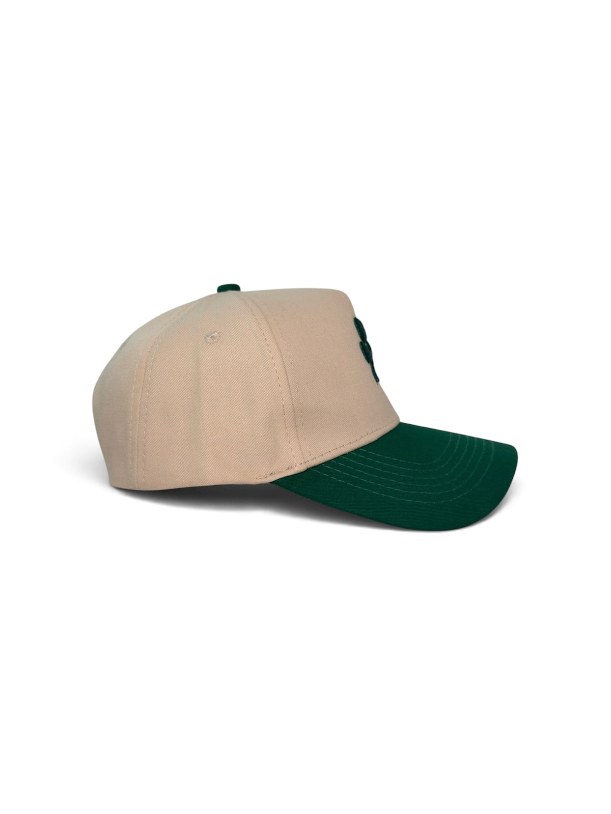PAW Two-Tone Cotton Cap — Green and Cream — photo 5
