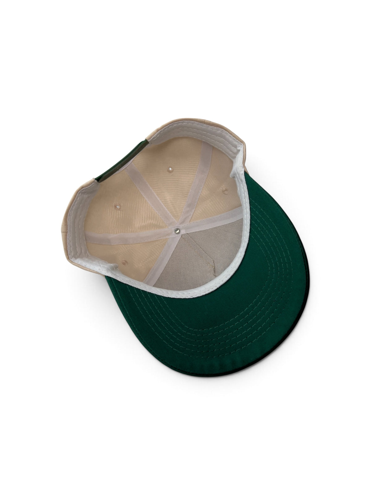 PAW Two-Tone Cotton Cap — Green and Cream — photo 7
