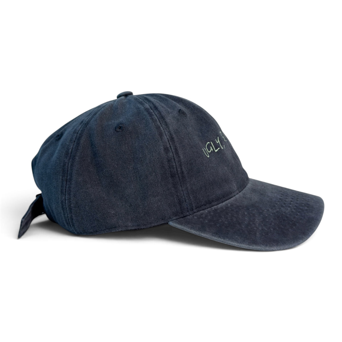 UGLY BUT NICE Washed Cotton Cap — Dark and Blue — photo 6