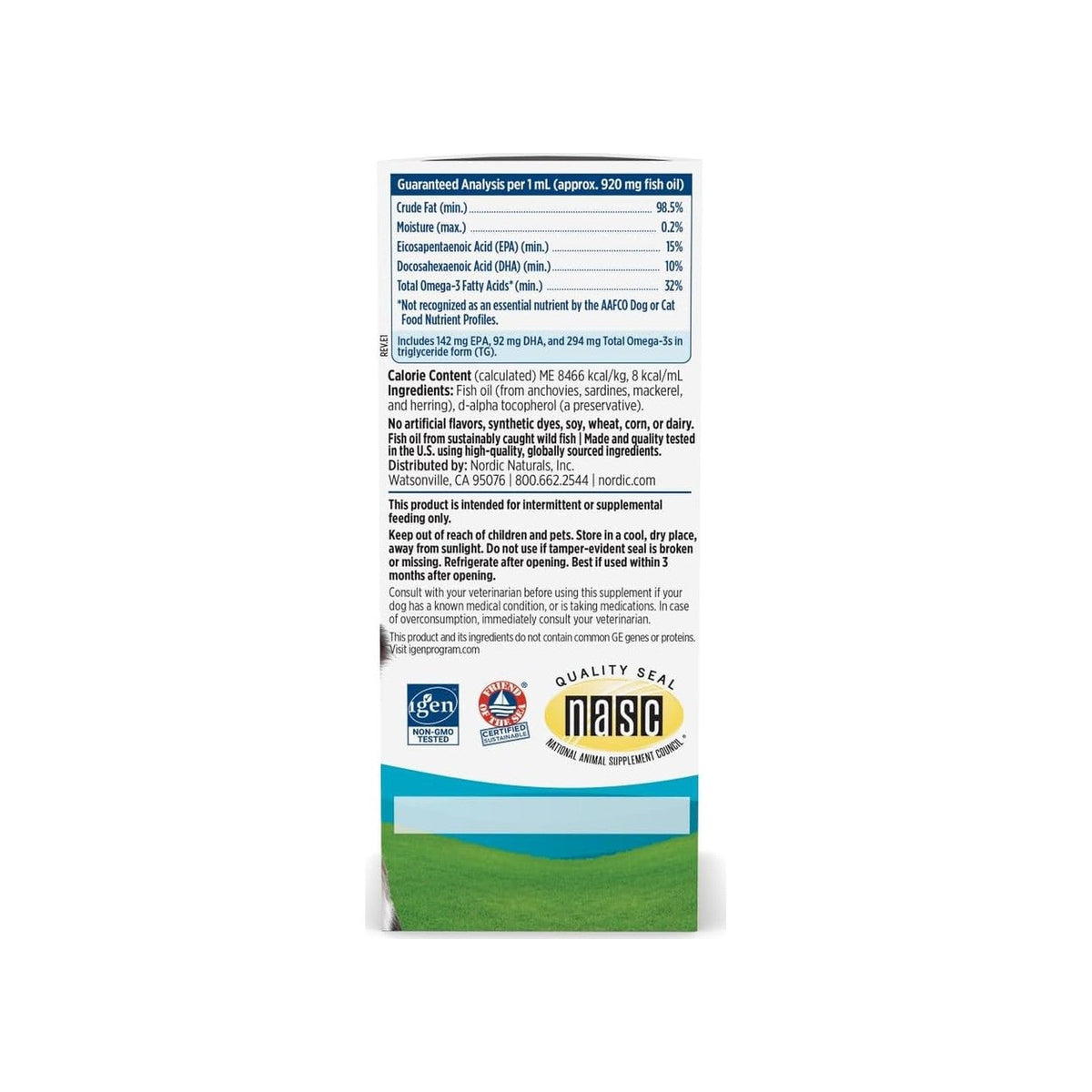 Nordic Naturals Omega-3 Pet, 2 oz