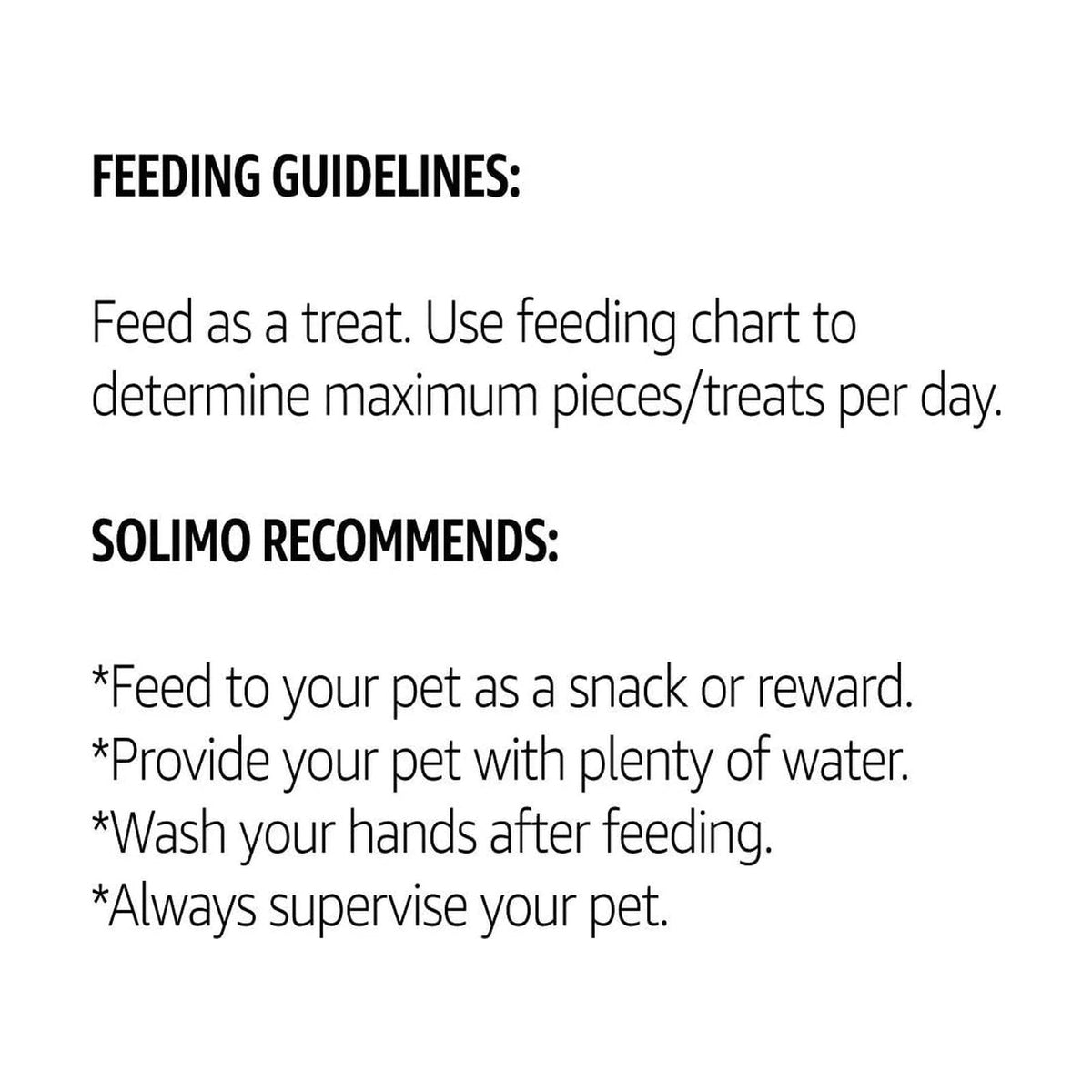 Solimo Chicken Jerky, 2 lb