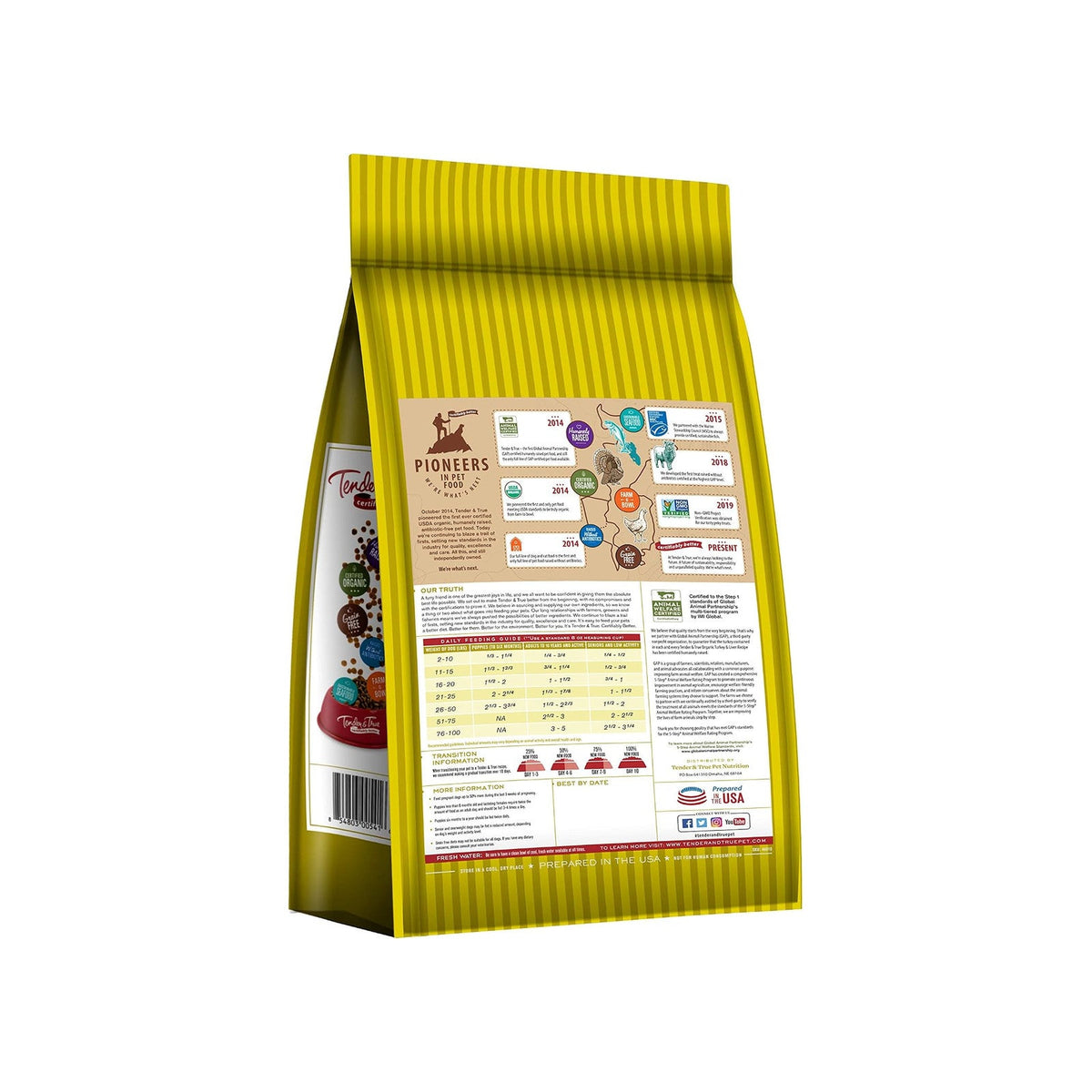 Tender and True Organic Turkey and Liver, 4 lb