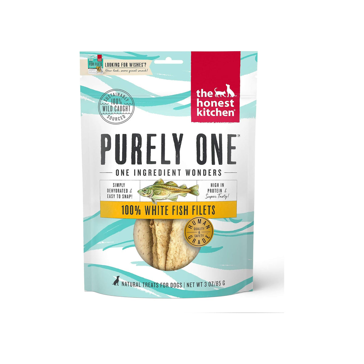 The Honest Kitchen White Fish Filets, 3 oz