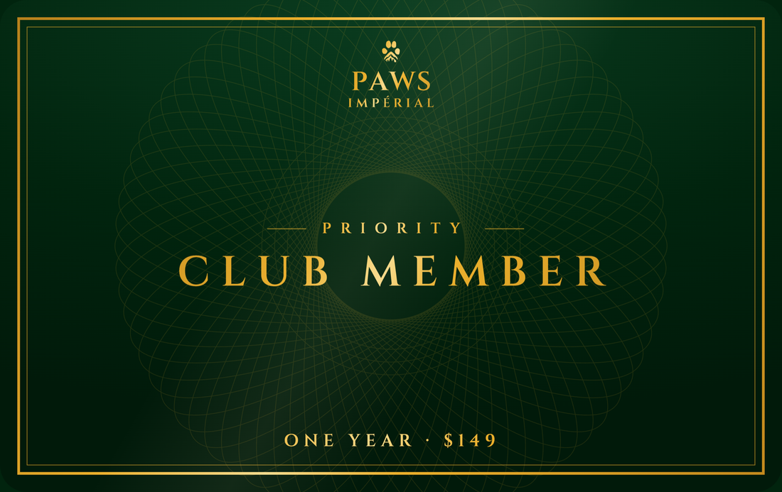Paws Imperial Club membership card